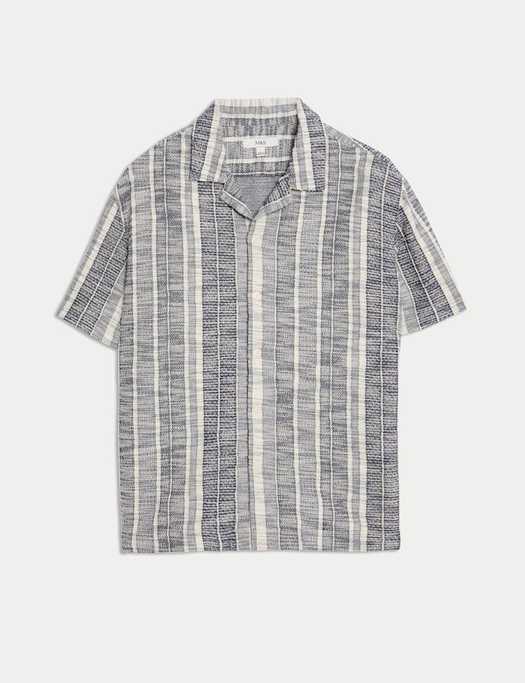 Regular Fit Easy Iron Cotton Blend Striped Shirt 2 of 4