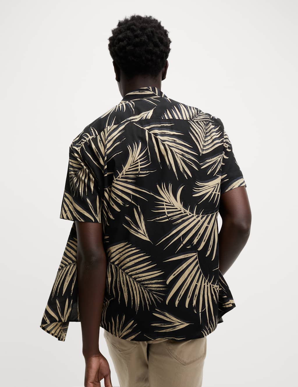 Regular Fit Cotton Blend Short Sleeve Shirt 5 of 6