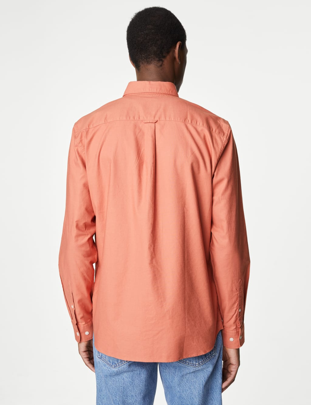 Easy Iron Pure Cotton Oxford Shirt 5 of 5