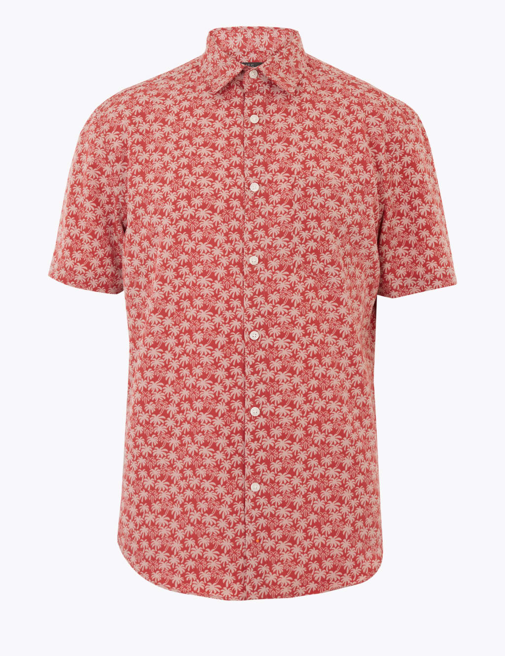 Soft Touch Palm Print Shirt 2 of 4