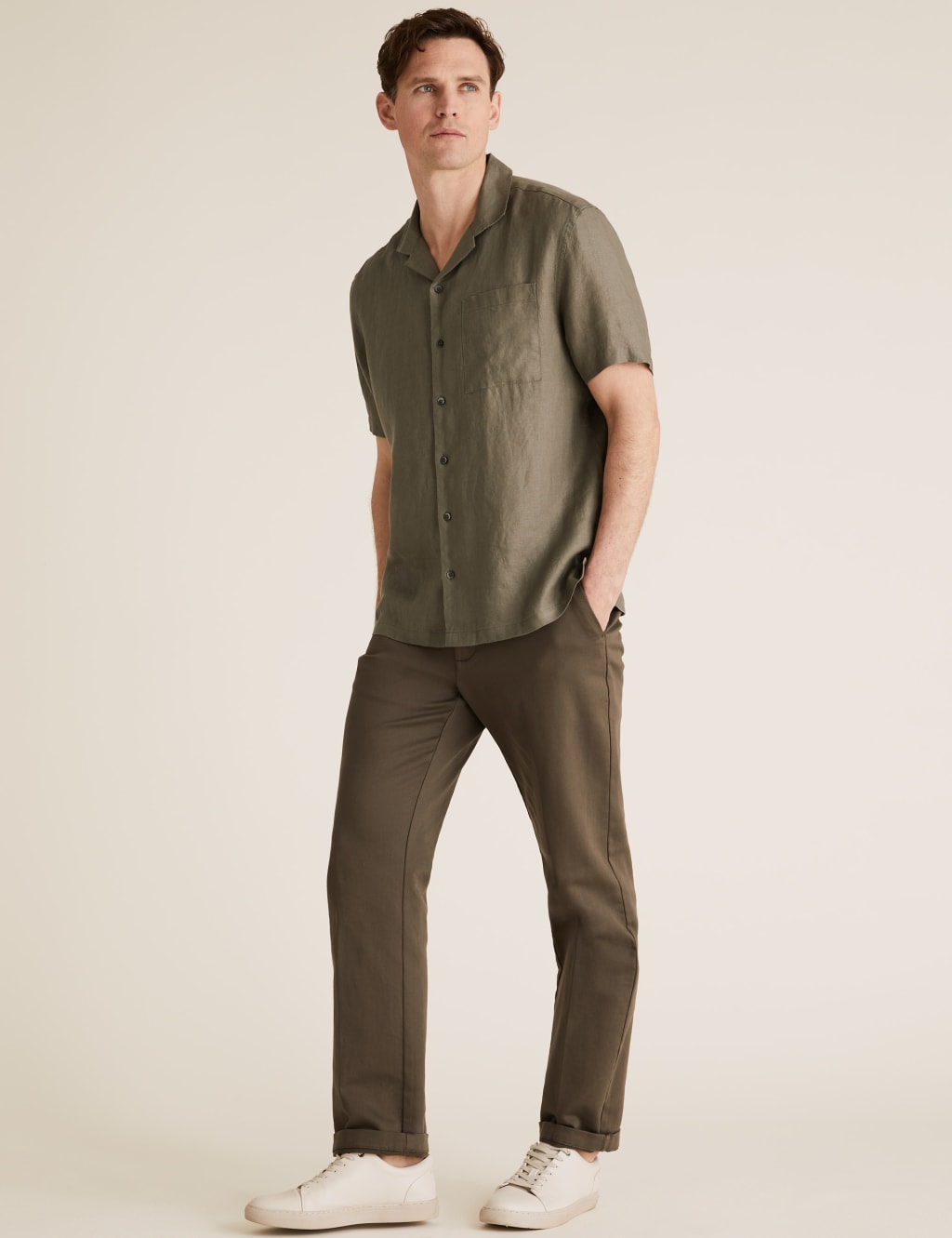 Pure Linen Revere Shirt 4 of 6