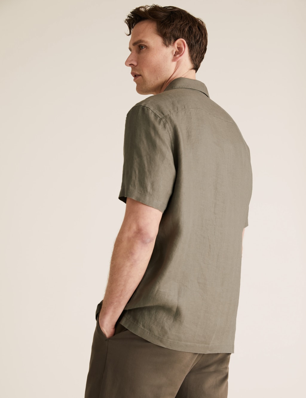 Pure Linen Revere Shirt 5 of 6