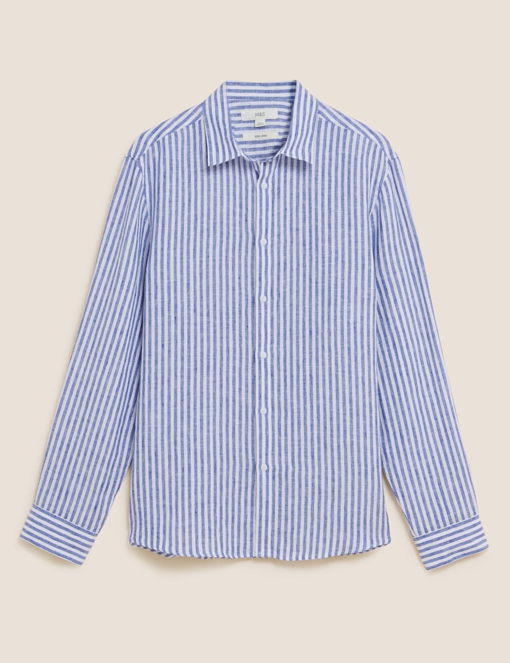 Pure Linen Striped Shirt 1 of 1