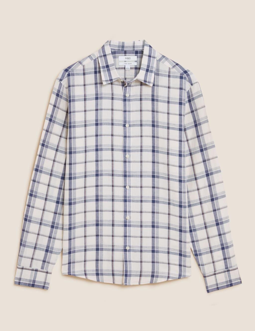 Linen Rich Check Shirt 1 of 1