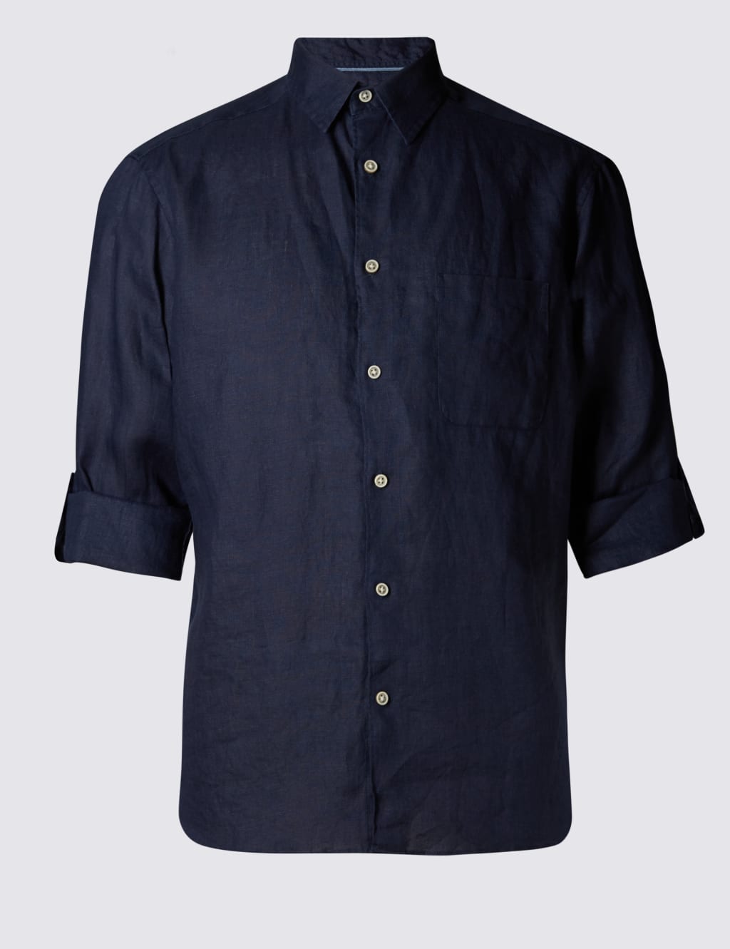 XXXL Pure Linen Easy to Iron Shirt 2 of 5