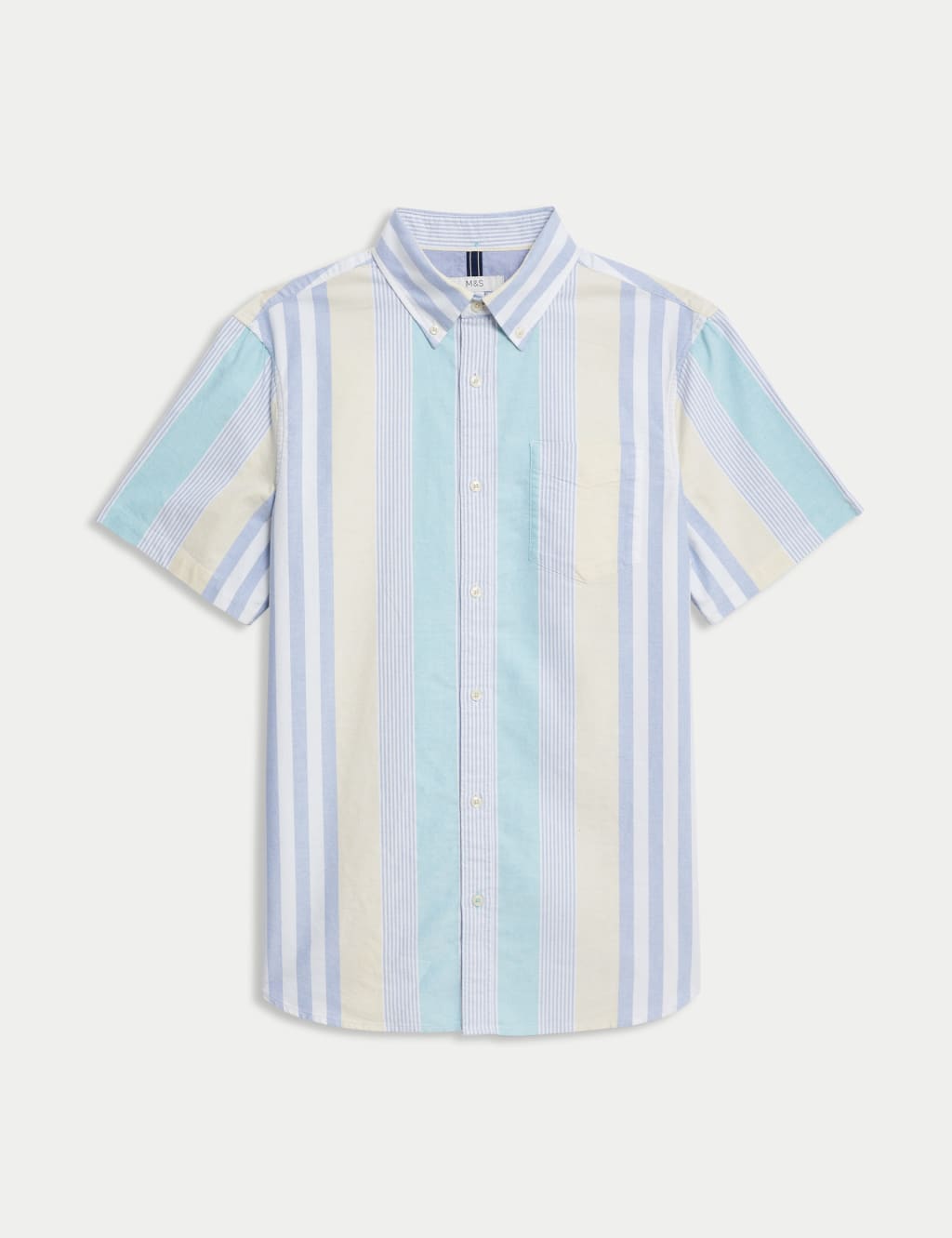 Cotton Rich Striped Shirt 2 of 7