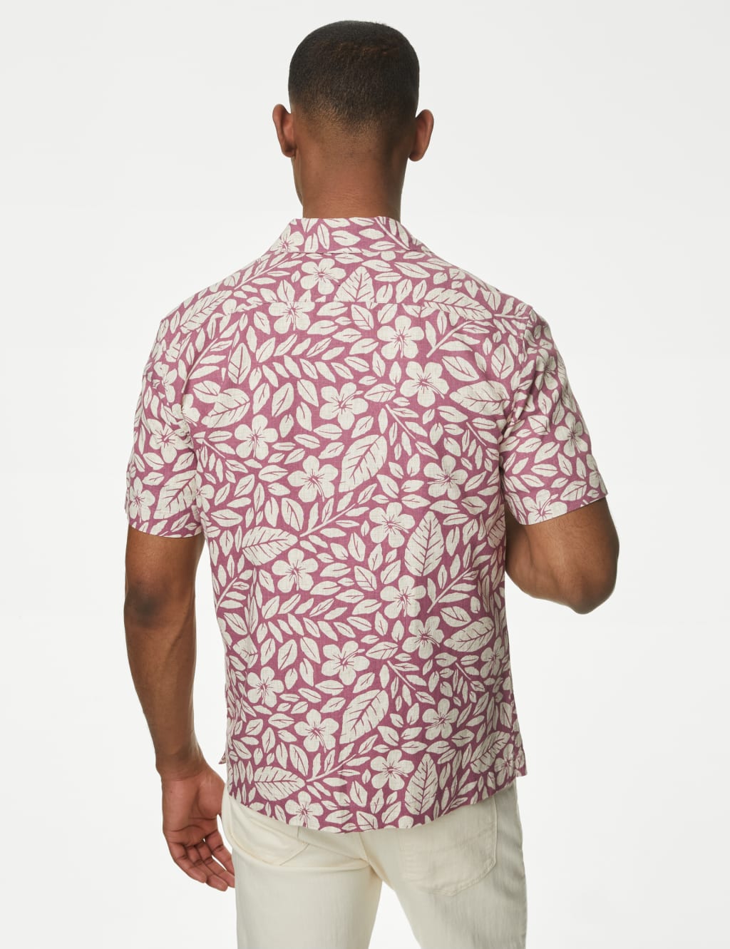 Easy Iron Linen Rich Floral Shirt 5 of 5