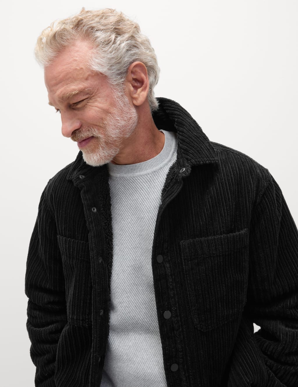 Marks and spencer mens corduroy jacket deals