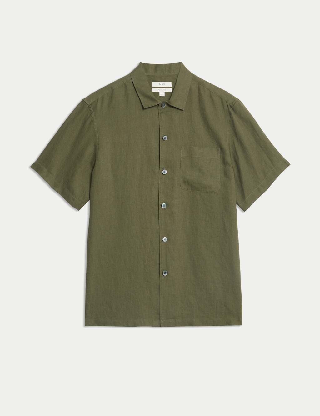 Pure Linen Short Sleeve Shirt 2 of 6