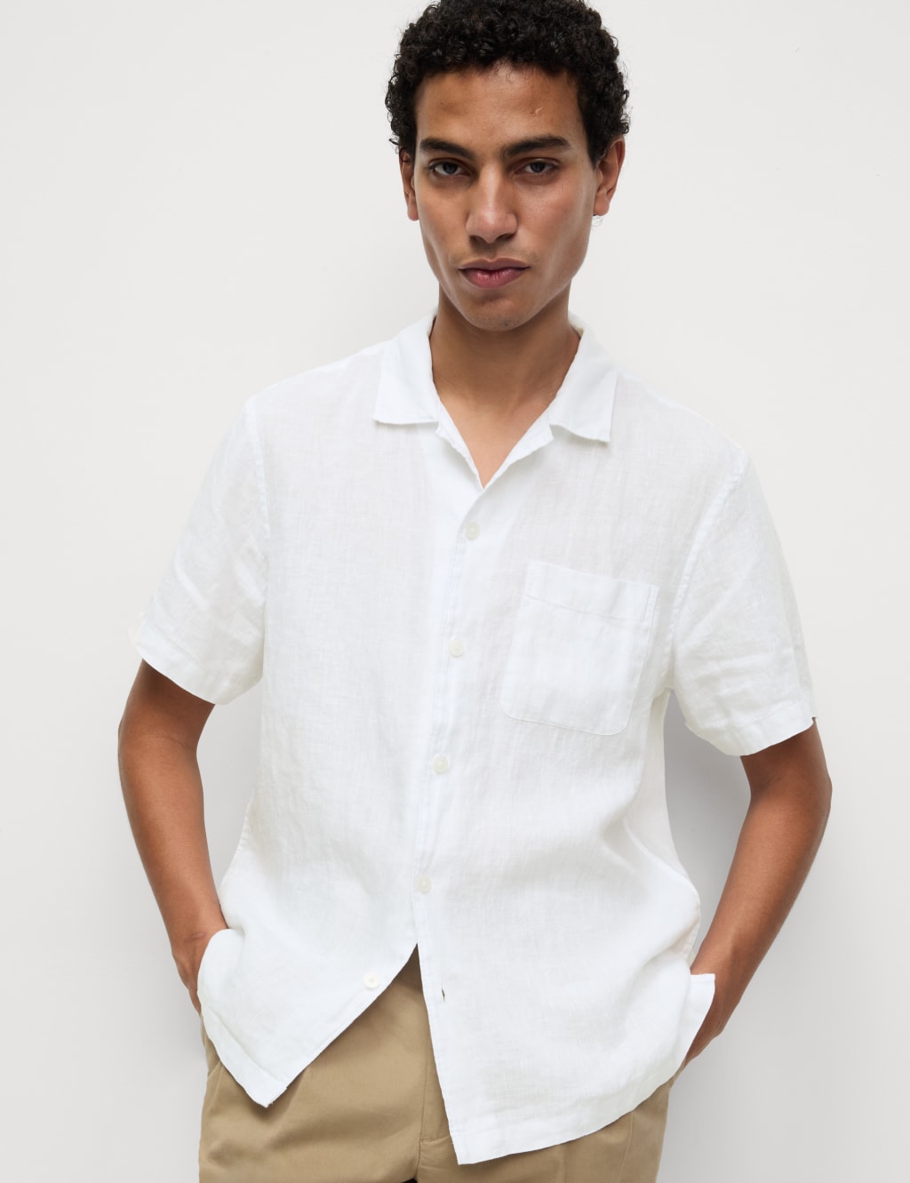 Pure Linen Short Sleeve Shirt 4 of 6