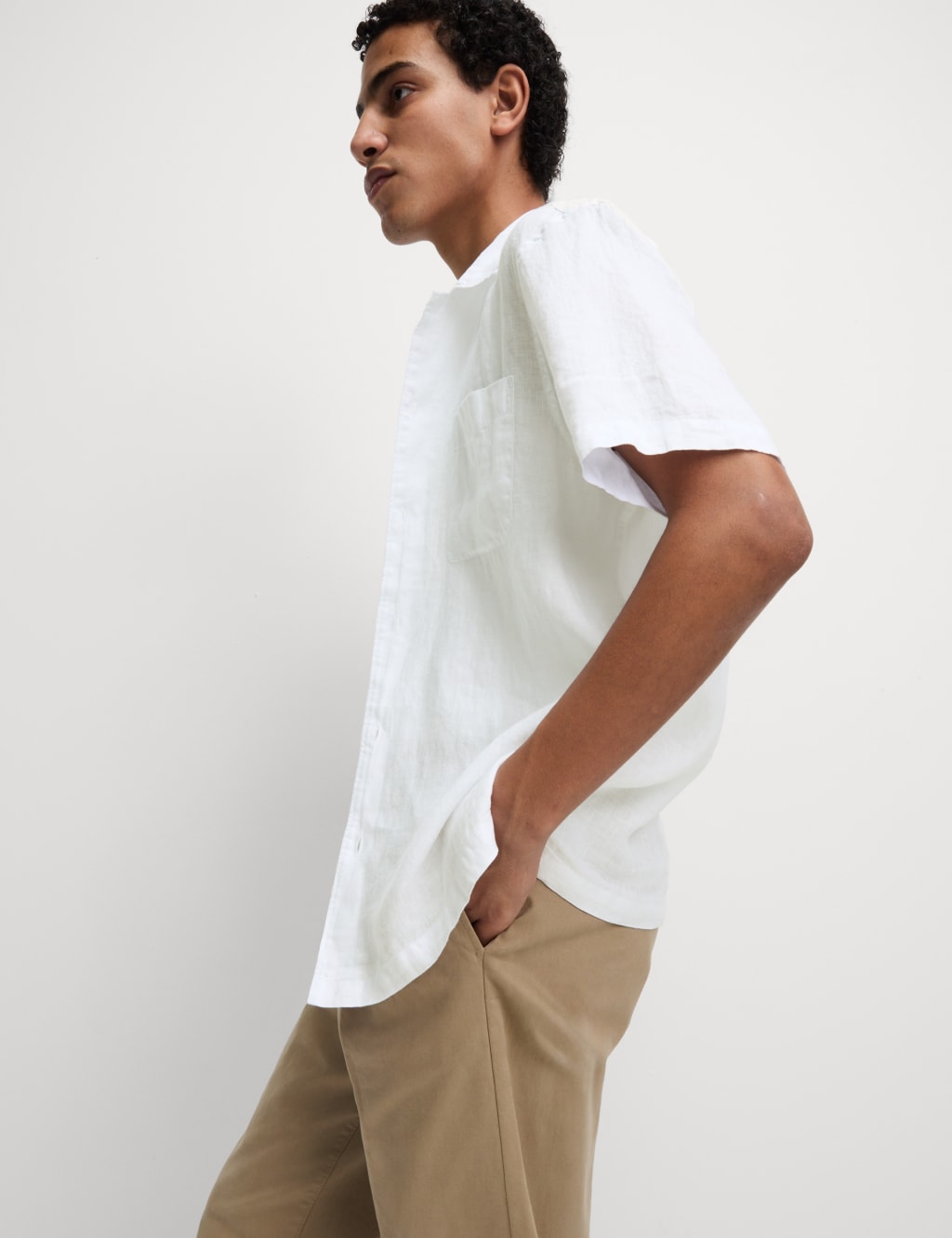 Pure Linen Short Sleeve Shirt 5 of 6