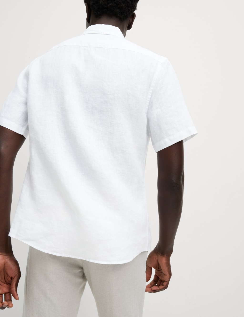 Slim Fit Pure Linen Shirt 4 of 6