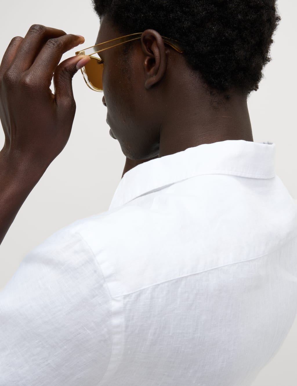 Slim Fit Pure Linen Shirt 5 of 6