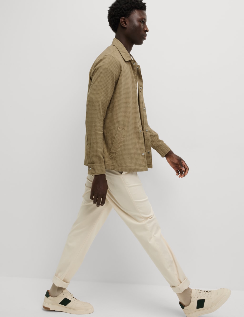 Cotton Rich Check Overshirt 5 of 7