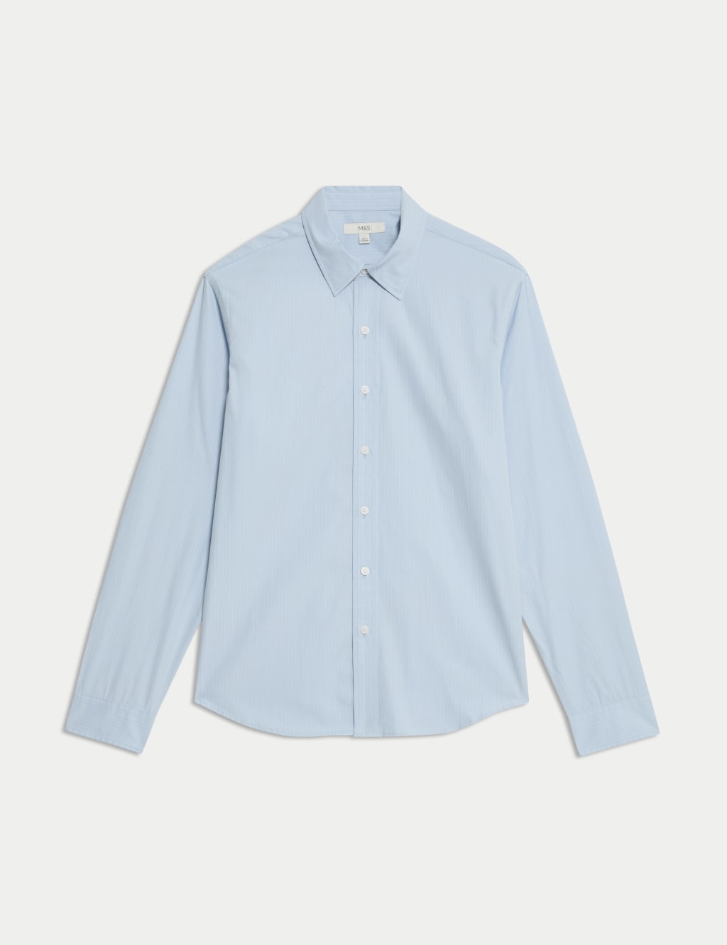 Pure Cotton Striped Oxford Shirt 1 of 1