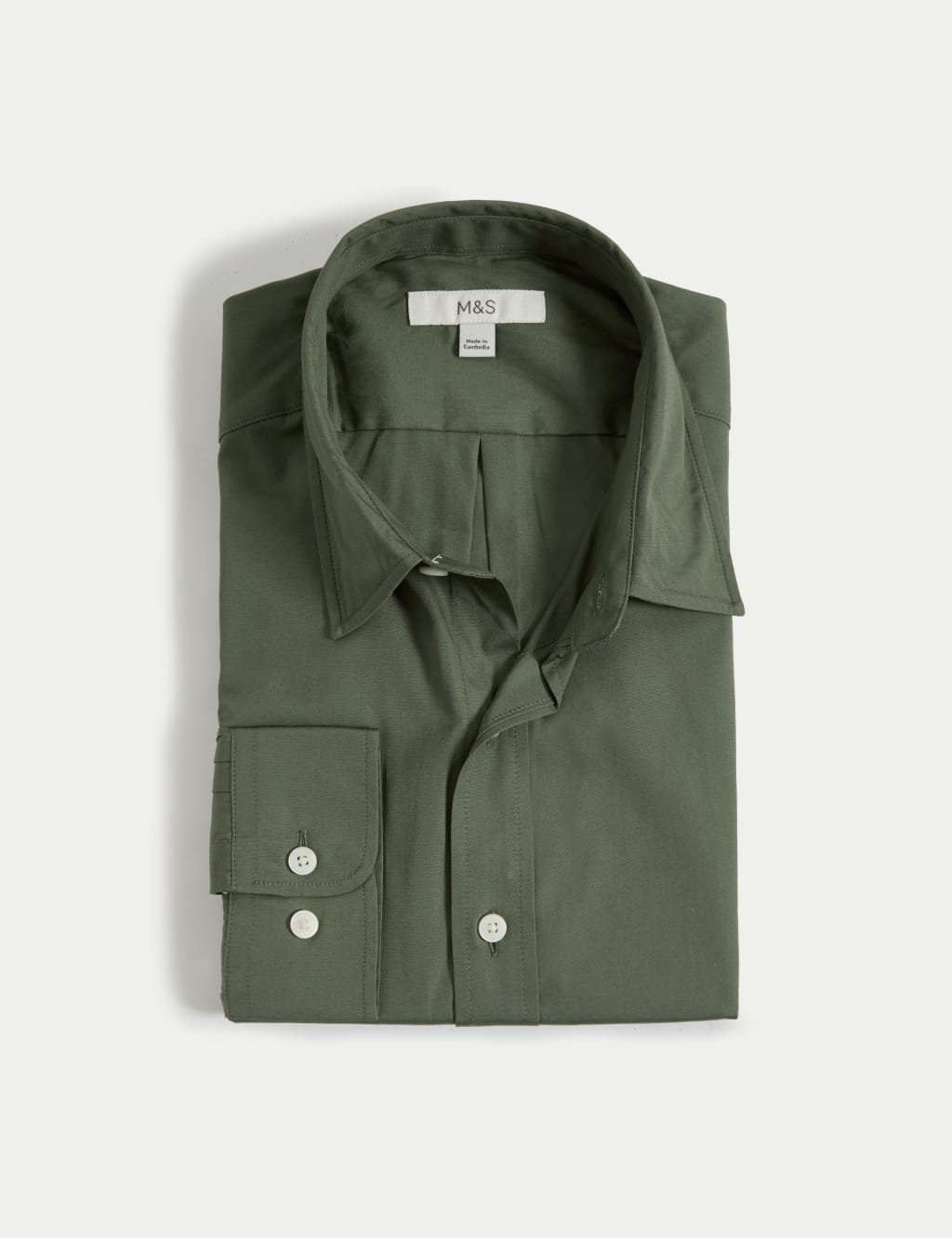 Easy Iron Pure Cotton Shirt 2 of 5