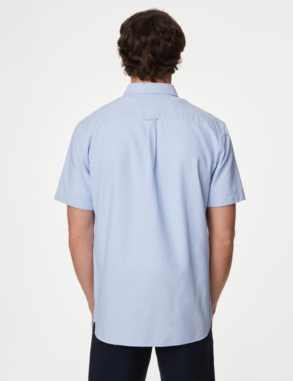 Easy Iron Cotton Rich Oxford Shirt 5 of 5
