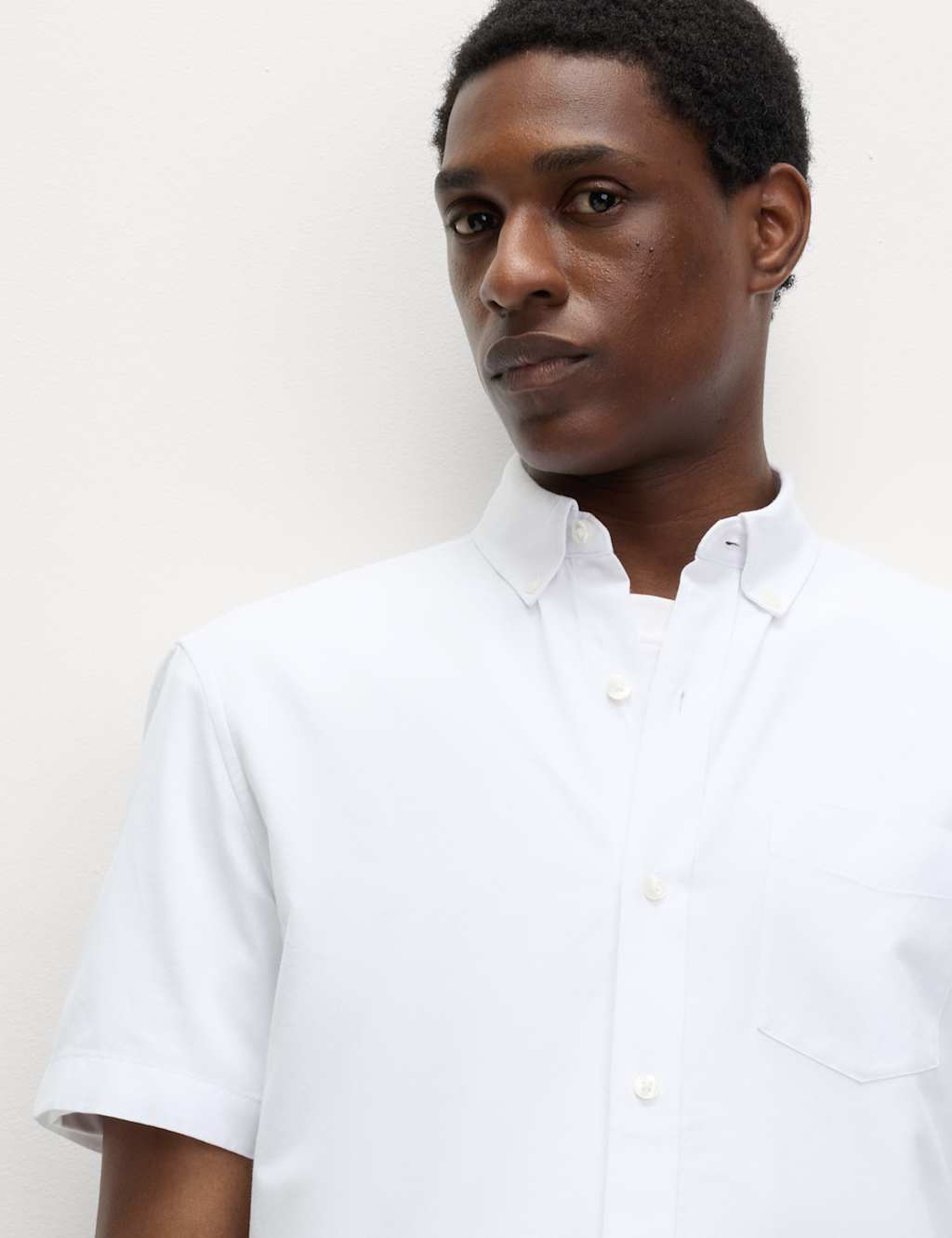 Easy Iron Cotton Rich Oxford Shirt 5 of 5