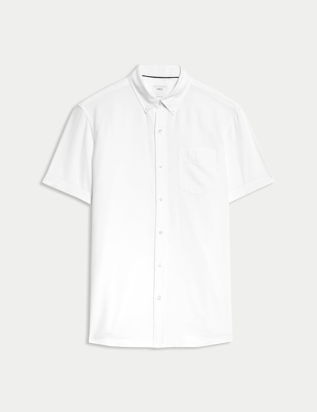 Easy Iron Cotton Rich Oxford Shirt 2 of 5