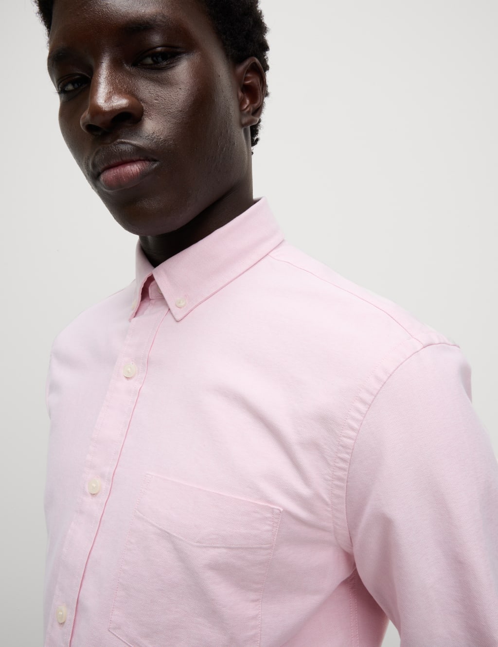 Slim Fit Pure Cotton Oxford Shirt 3 of 7