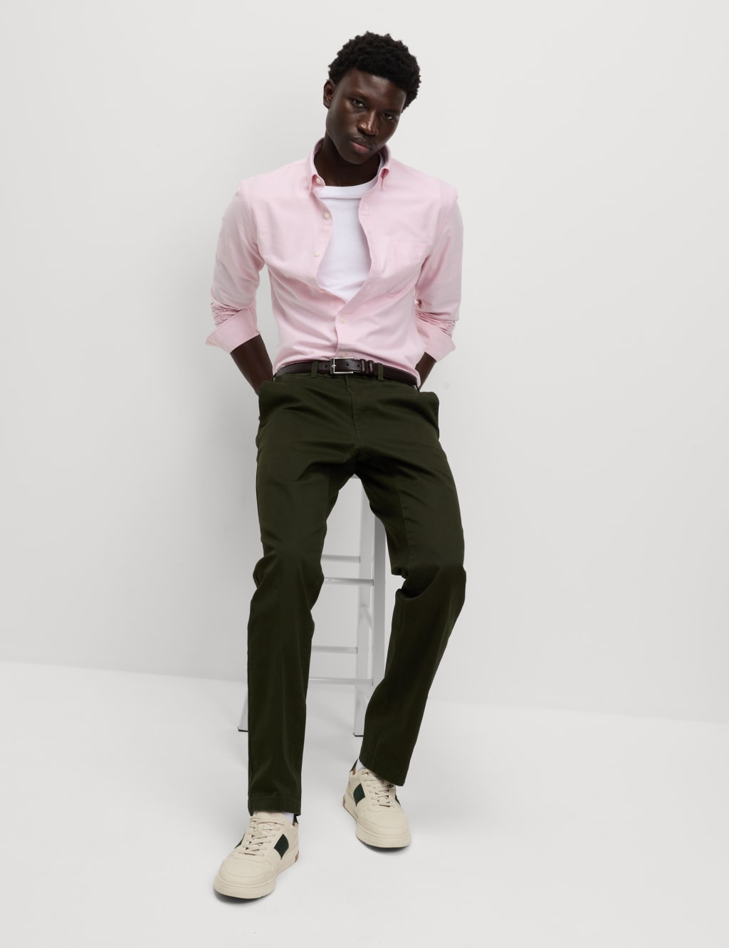 Slim Fit Pure Cotton Oxford Shirt 6 of 7