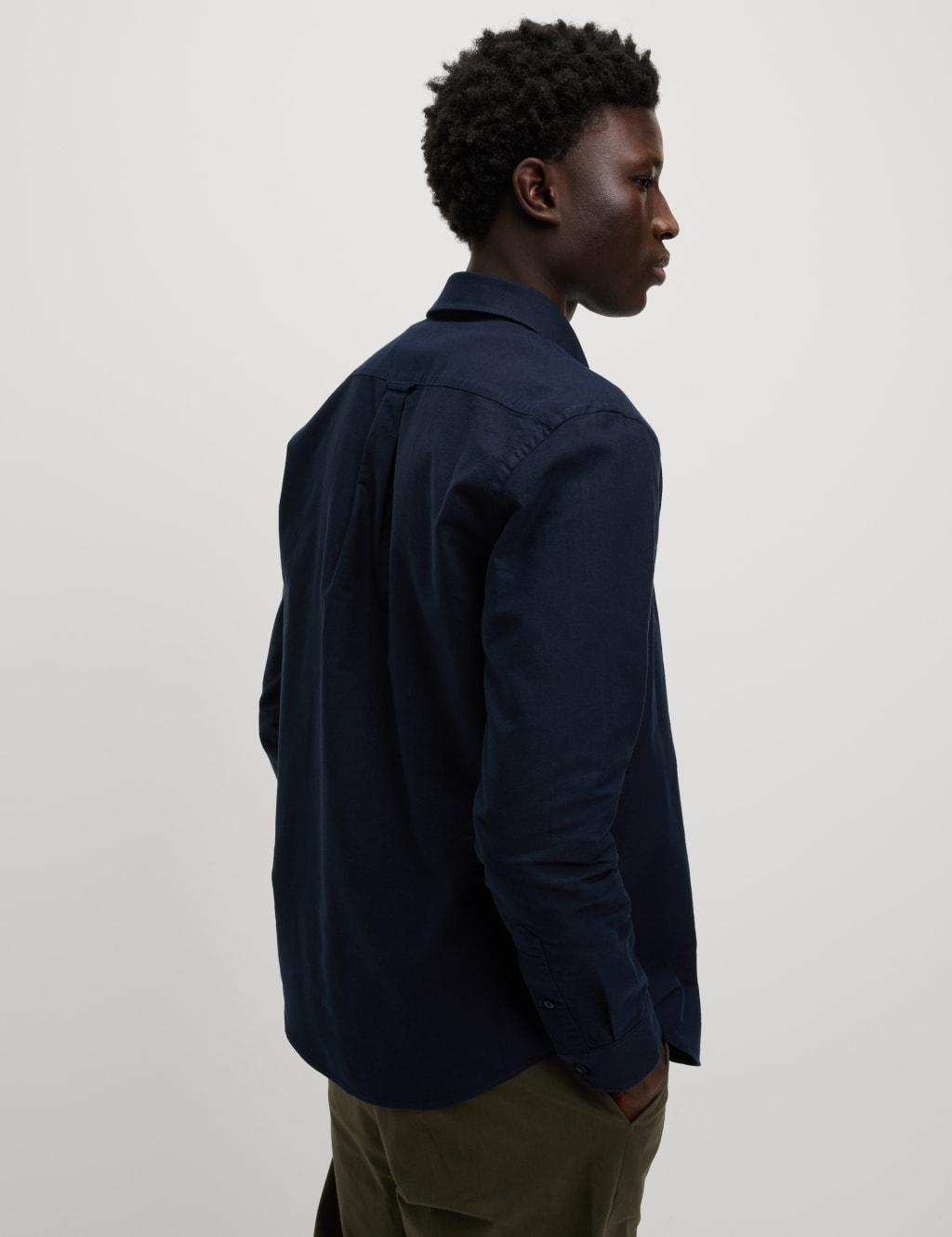 Slim Fit Pure Cotton Oxford Shirt 5 of 5