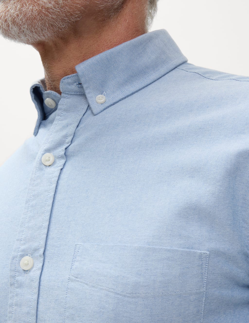 Slim Fit Pure Cotton Oxford Shirt 3 of 5