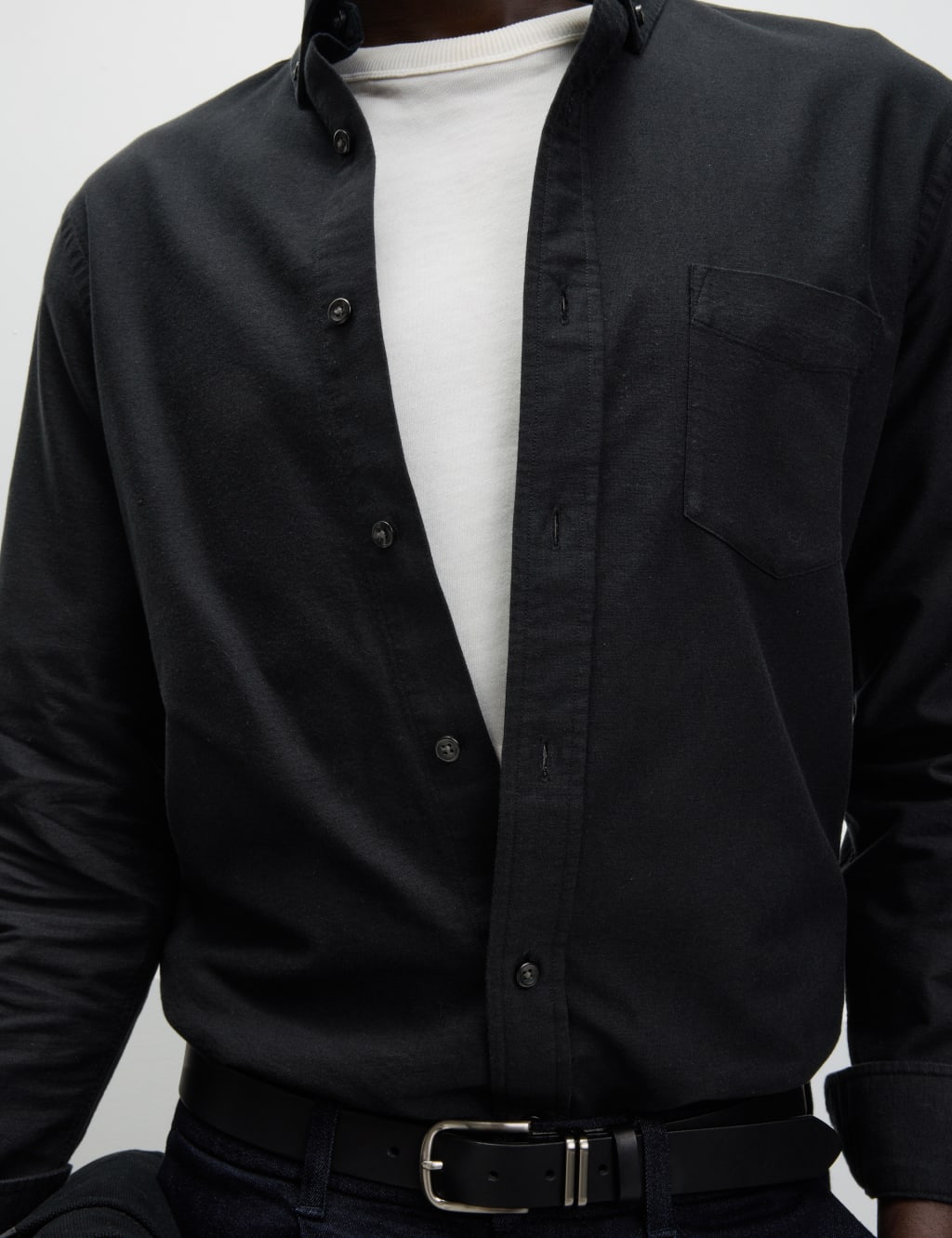 Slim Fit Pure Cotton Oxford Shirt 5 of 6