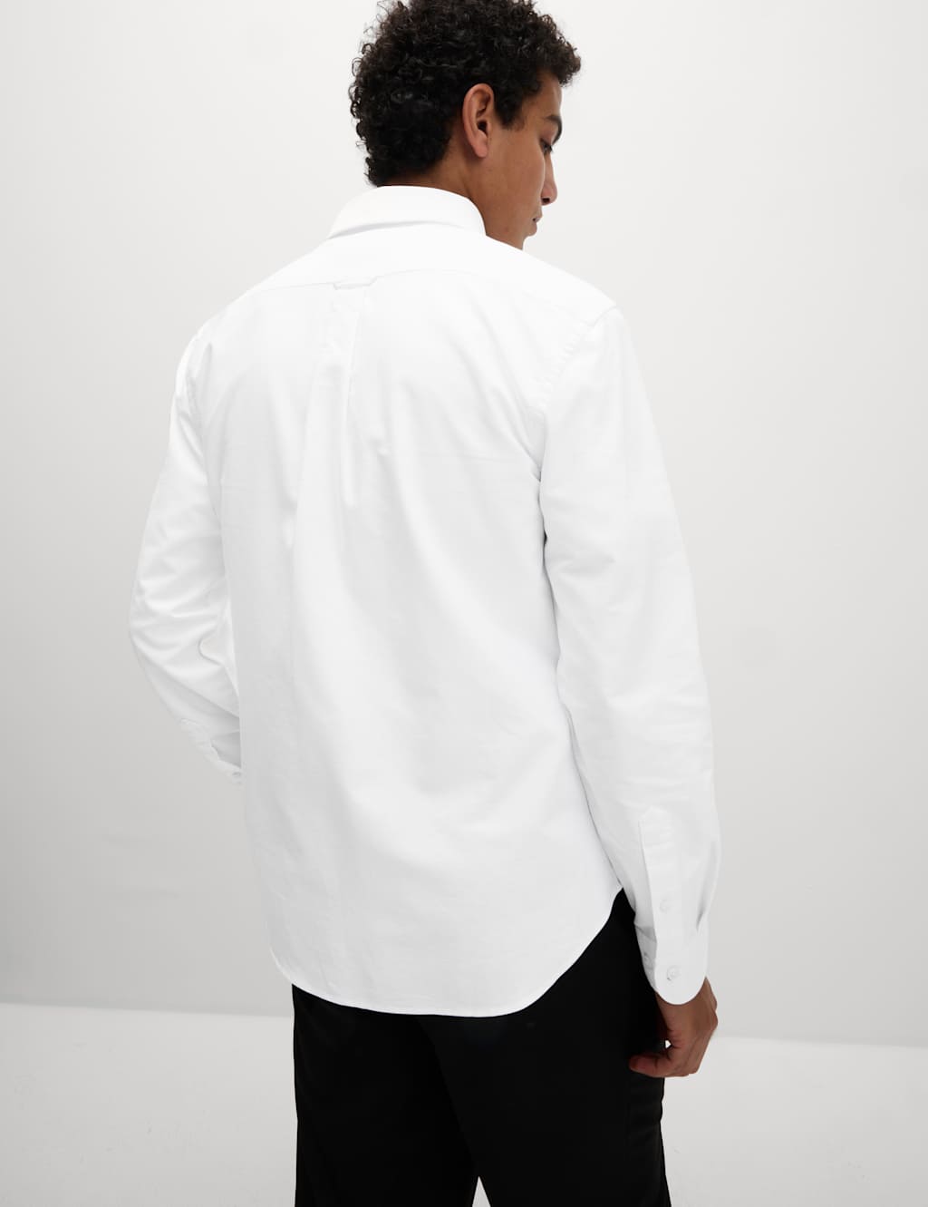 Slim Fit Pure Cotton Oxford Shirt 3 of 6