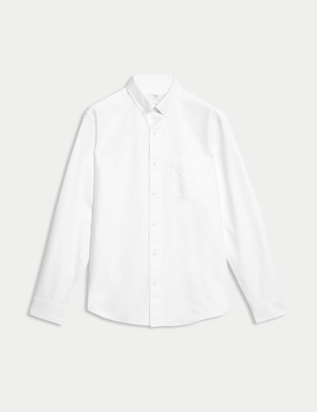 Slim Fit Pure Cotton Oxford Shirt 2 of 6