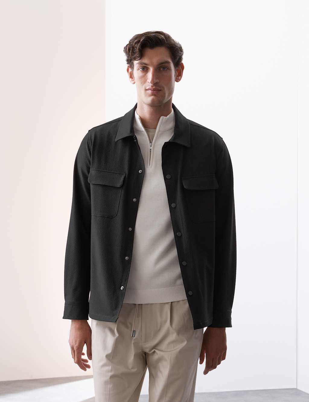 Seersucker Overshirt 6 of 8