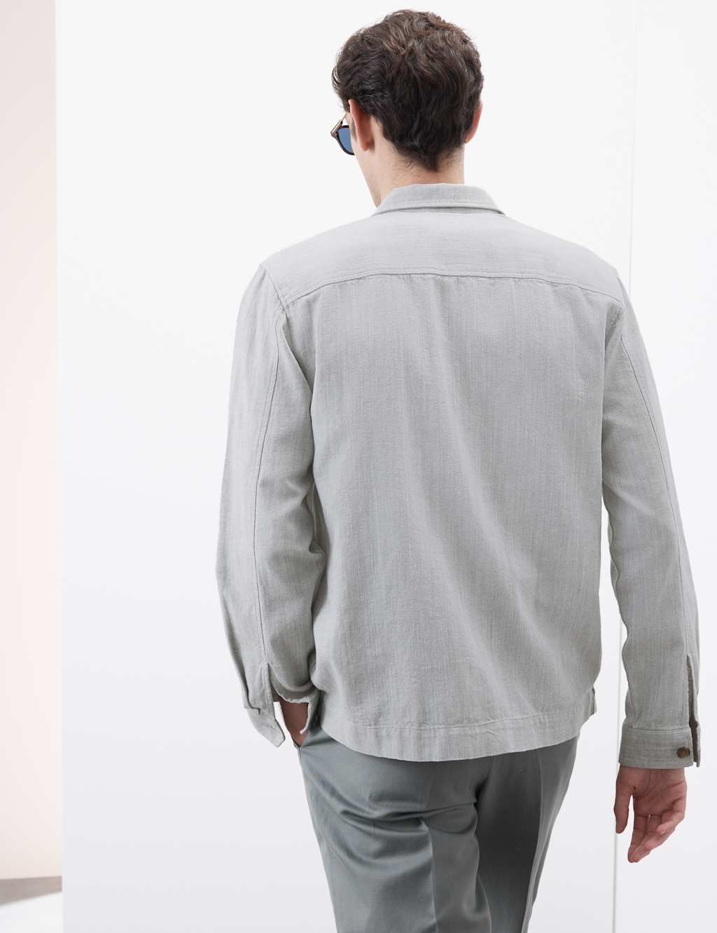 Cotton Linen Blend Overshirt 6 of 7