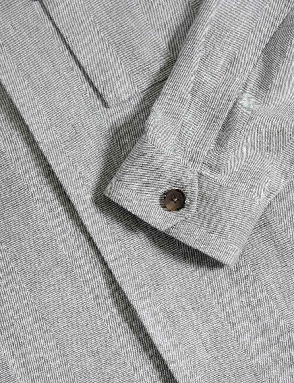 Cotton Linen Blend Overshirt 7 of 7