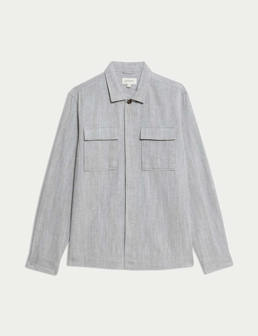 Cotton Linen Blend Overshirt 2 of 7