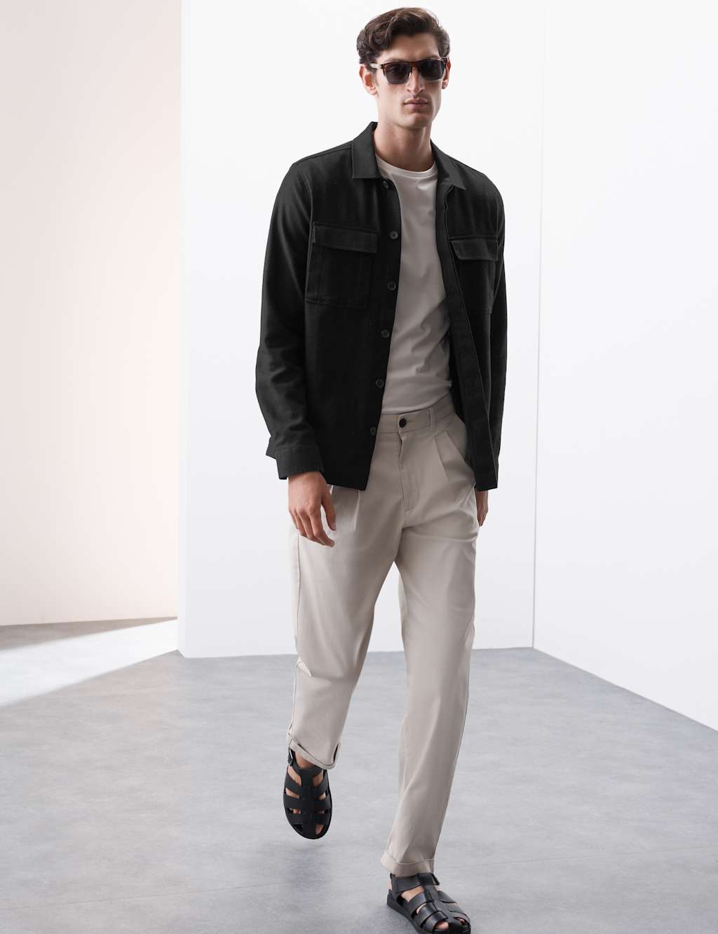 Cotton Linen Blend Overshirt 4 of 7
