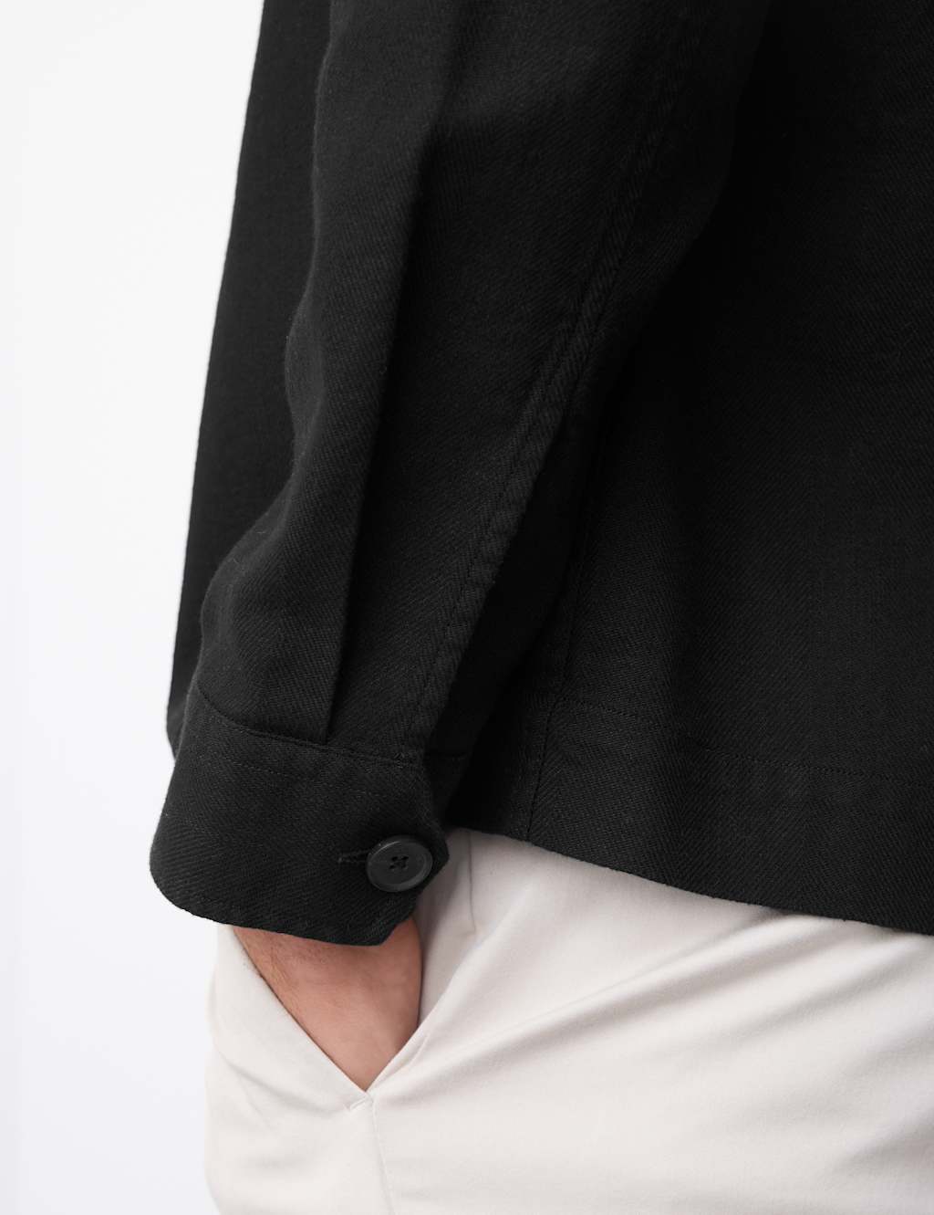 Cotton Linen Blend Overshirt 6 of 7
