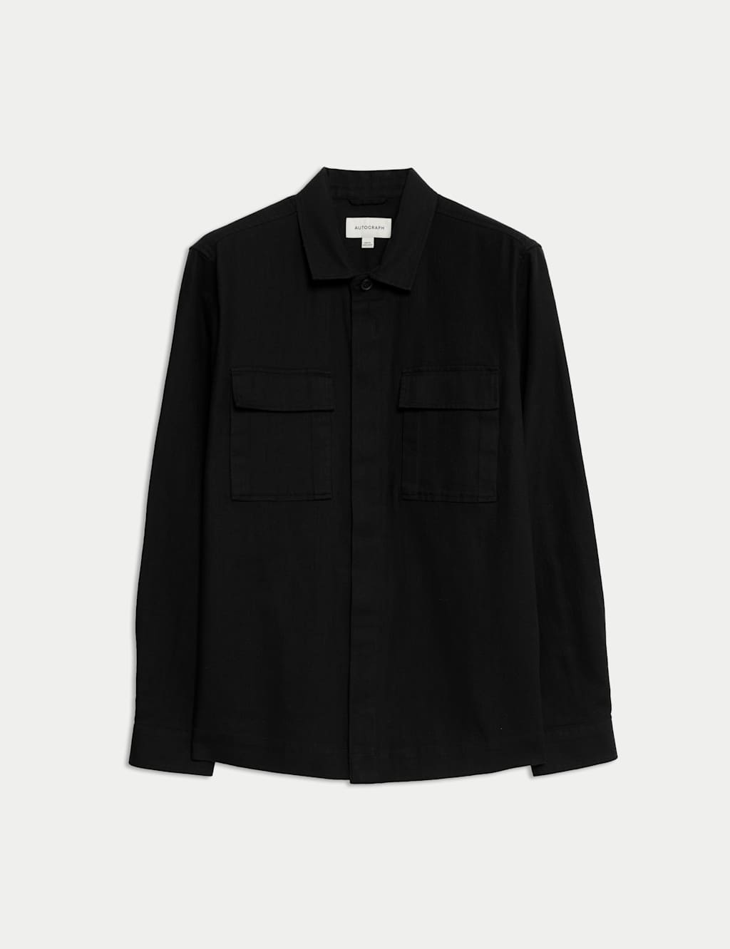 Cotton Linen Blend Overshirt 2 of 7