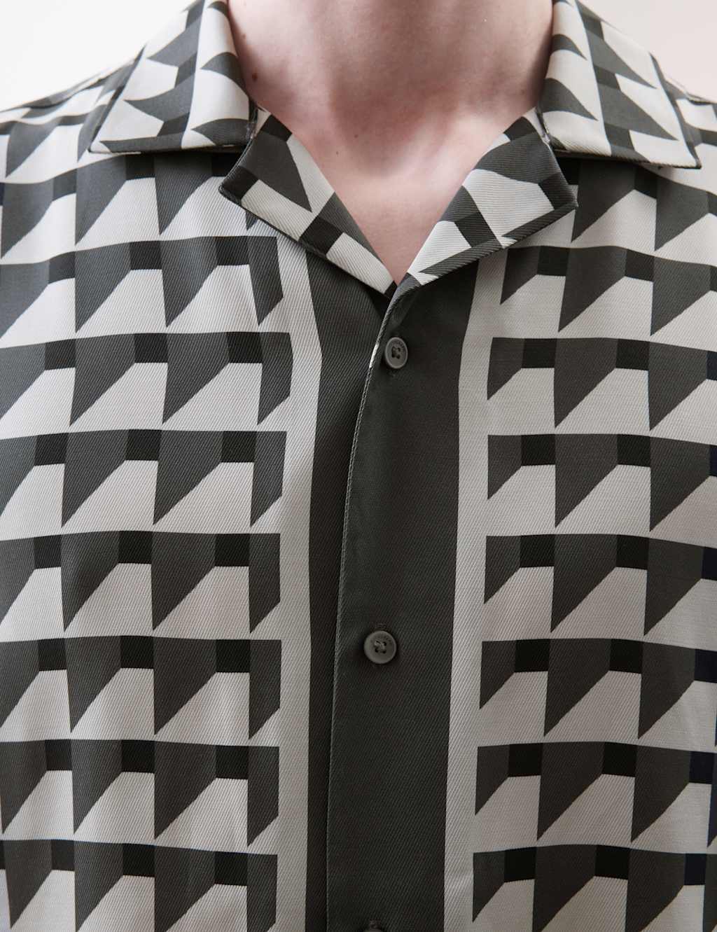 Regular Fit Geometric Print Shirt 4 of 7