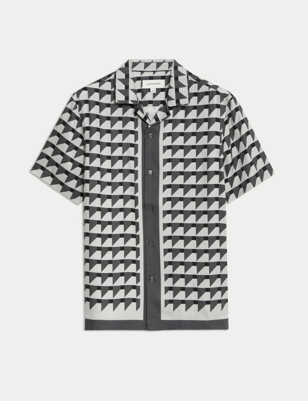 Regular Fit Geometric Print Shirt 2 of 7