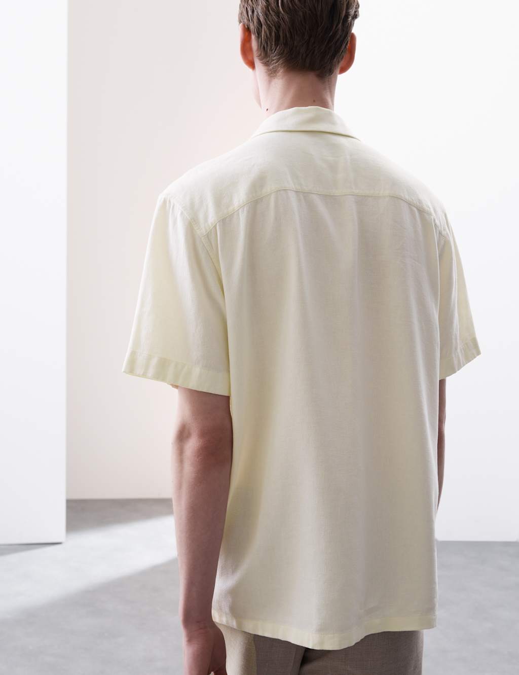 Linen Blend Cuban Collar Shirt 4 of 6