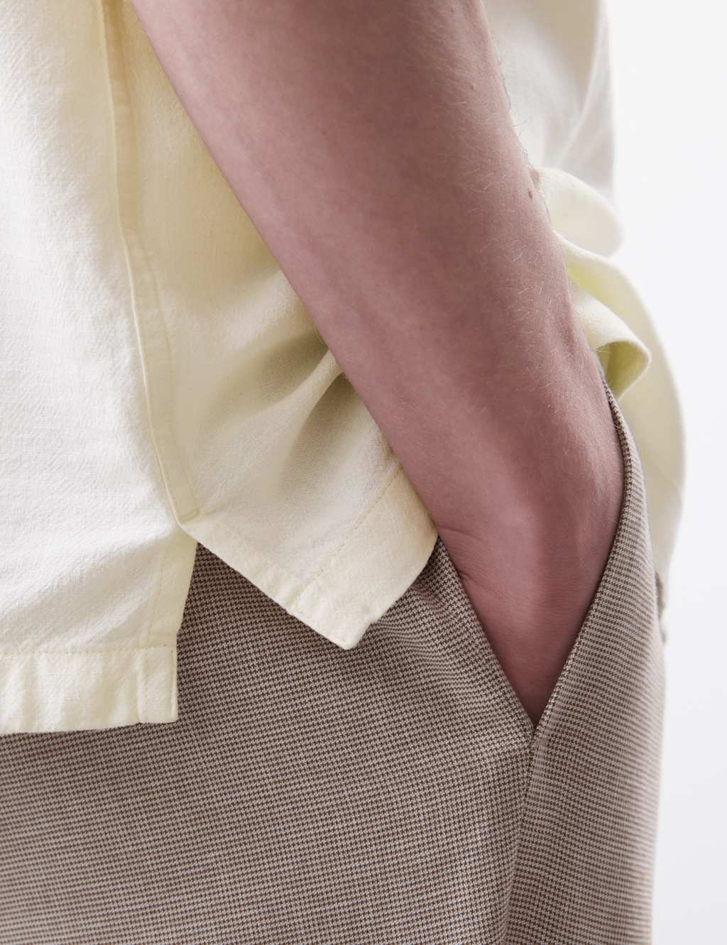 Linen Blend Cuban Collar Shirt 5 of 6