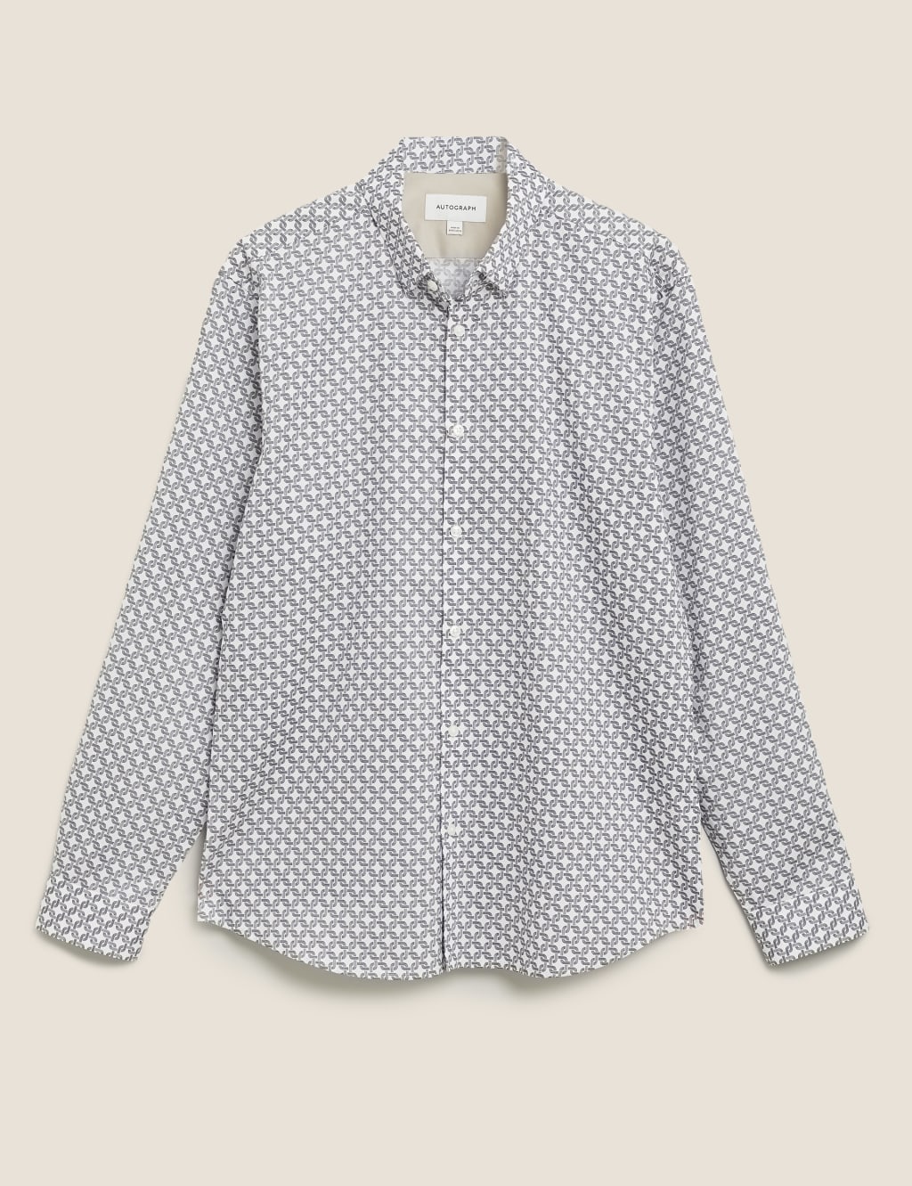 Cotton Rich Print Shirt 1 of 2
