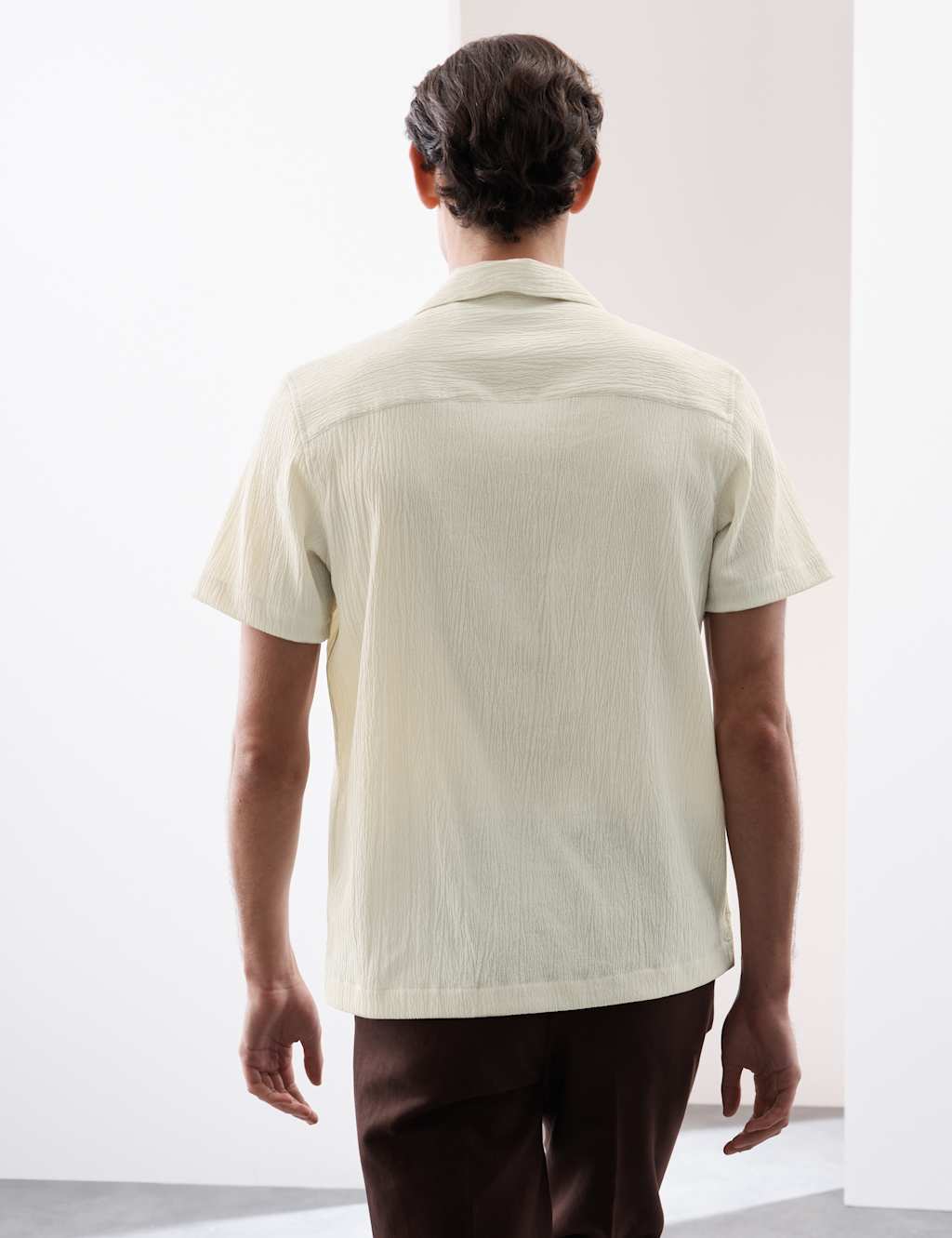 Relaxed Fit Easy Iron Seersucker Shirt 5 of 7
