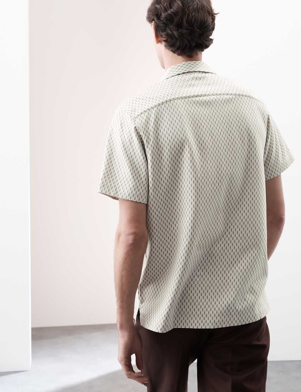 Regular Fit Pure Cotton Short Sleeve Shirt 5 of 6