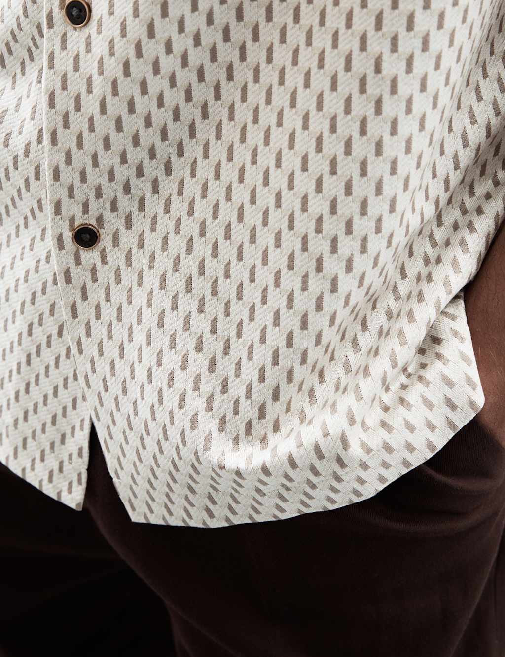 Regular Fit Pure Cotton Short Sleeve Shirt 6 of 6