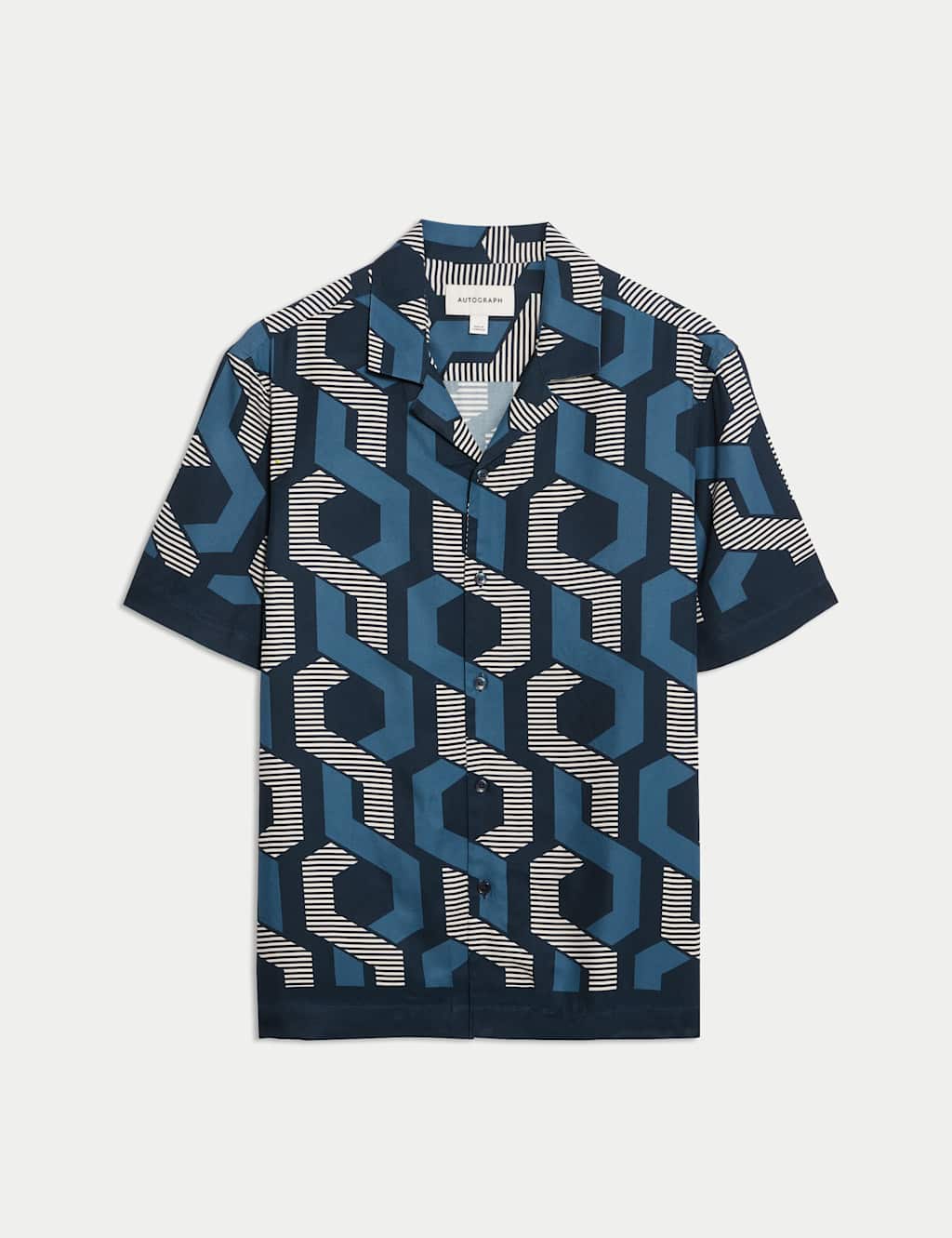 Regular Fit Geometric Print Short Sleeve Shirt 2 of 6
