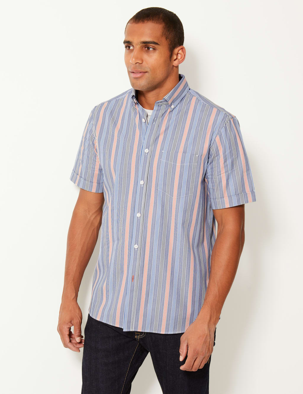 Pure Cotton Striped Shirt 1 of 4