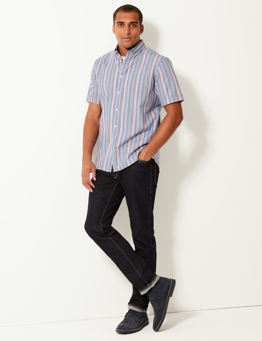 Pure Cotton Striped Shirt 3 of 4