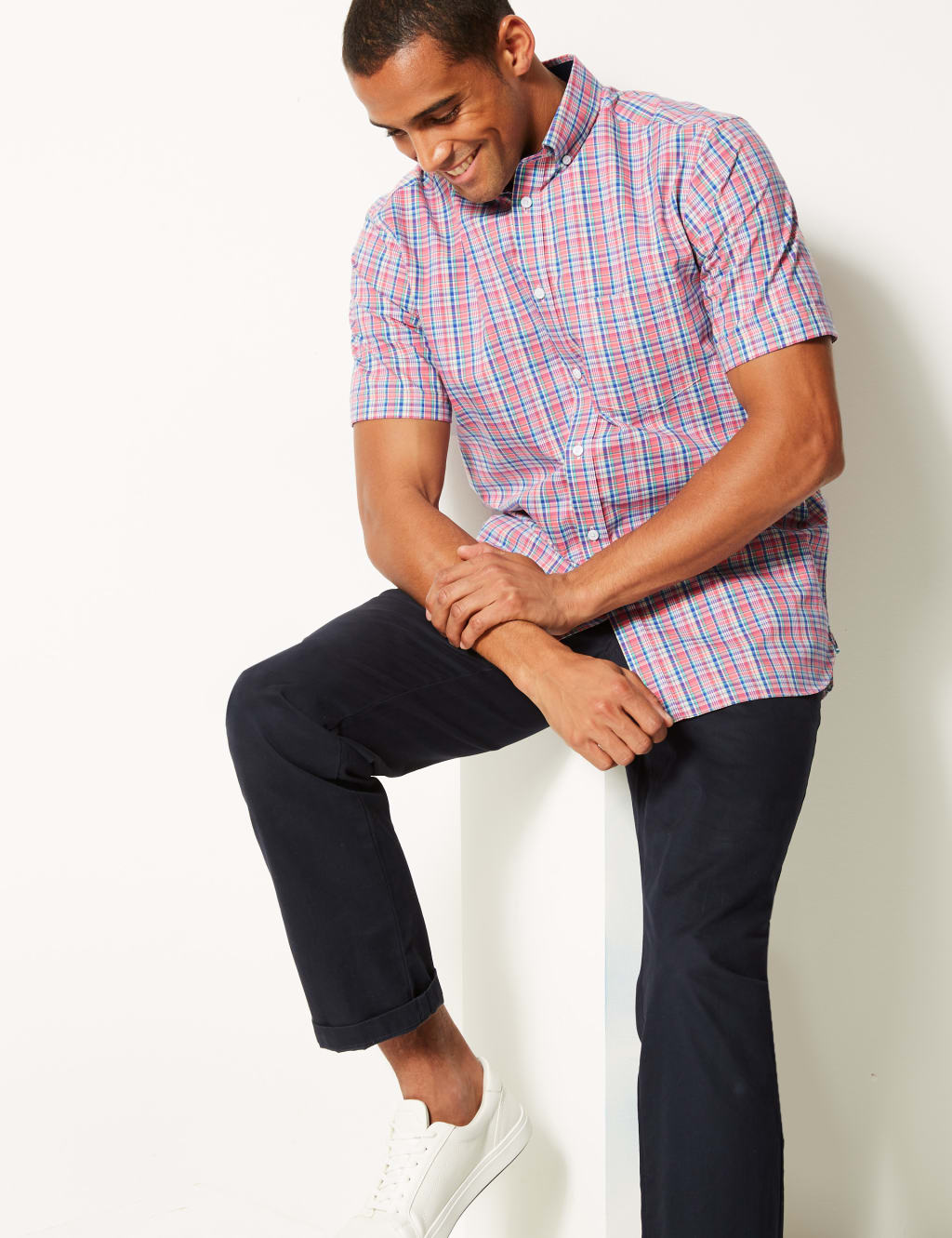 Pure Cotton Checked Shirt 3 of 6
