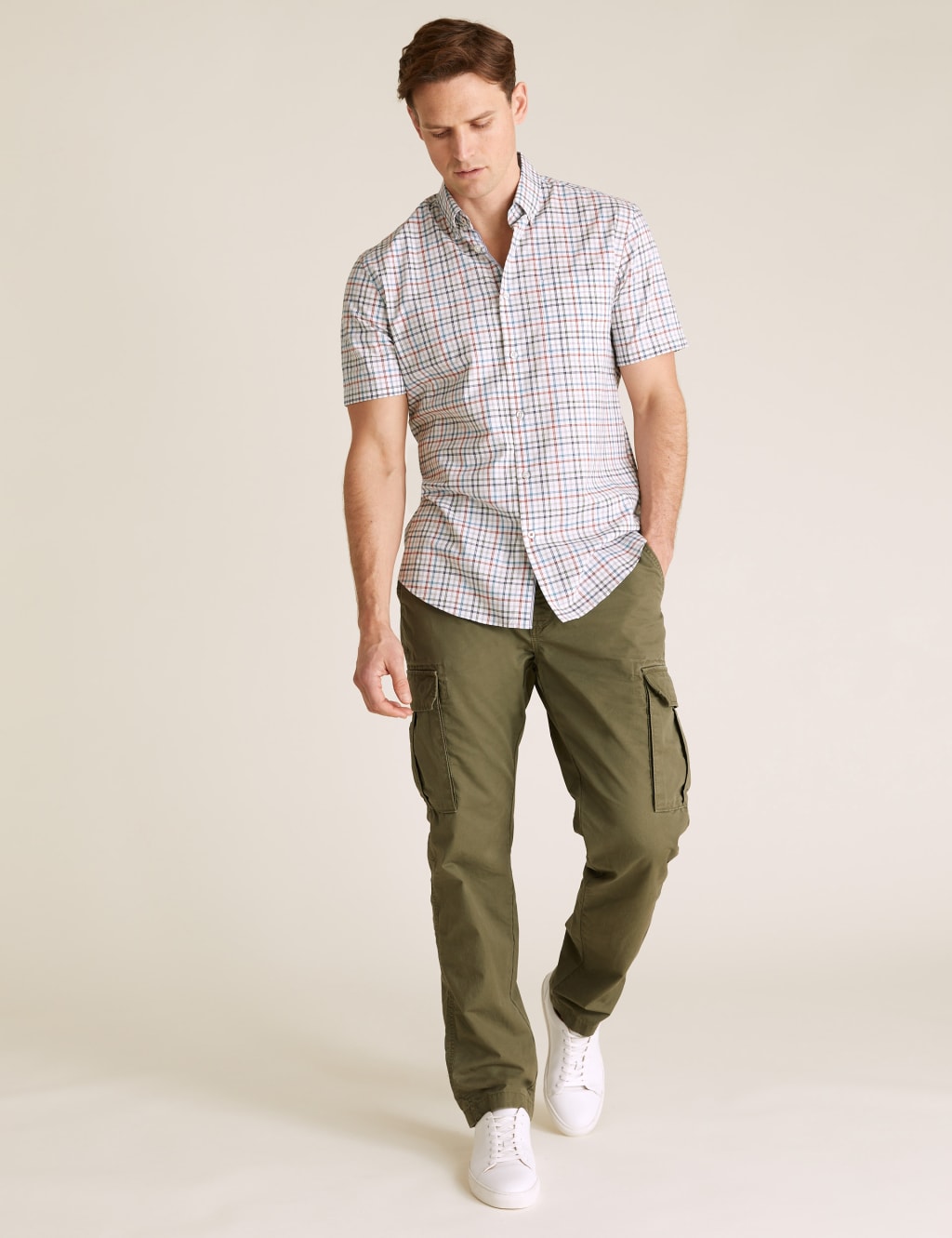 Pure Cotton Check Shirt 1 of 6